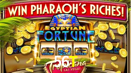 Catálogo de jogos 56T com fornecedores Pragmatic Play, Evolution, NetEnt